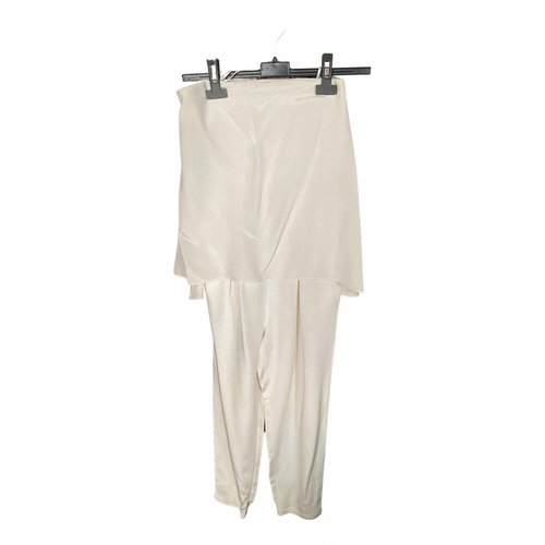 Pre-owned Tibi Jumpsuit In White
