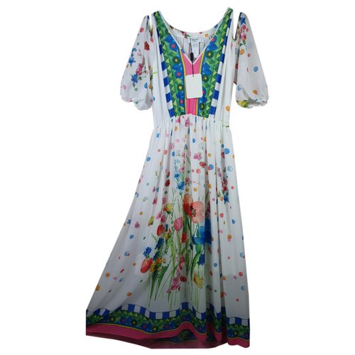 Pre-owned Blumarine Maxi Dress In Multicolour