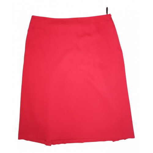 Pre-owned Marimekko Mid-length Skirt In Red