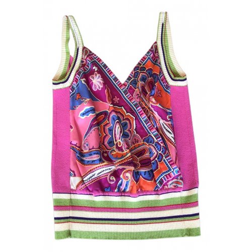 Pre-owned Etro Camisole In Pink