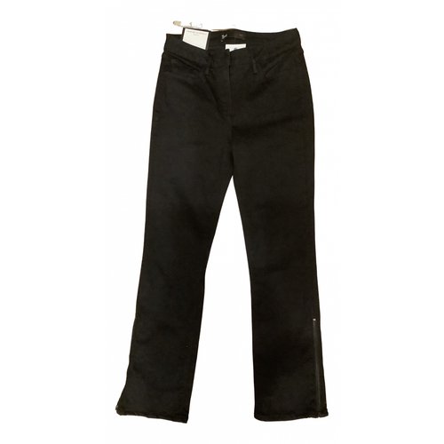 Pre-owned 3x1 Straight Jeans In Black