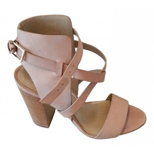 Pre-owned Rachel Zoe Leather Sandals In Pink