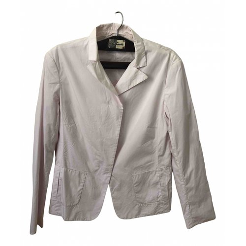 Pre-owned Jil Sander White Cotton Jacket