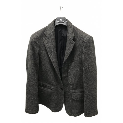 Pre-owned Aspesi Wool Vest In Grey