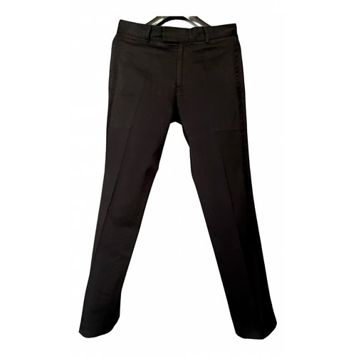 Pre-owned Saint Laurent Trousers In Black