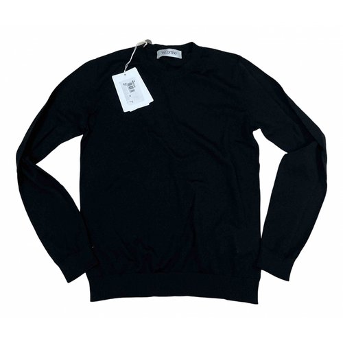 Pre-owned Valentino Wool Knitwear In Black