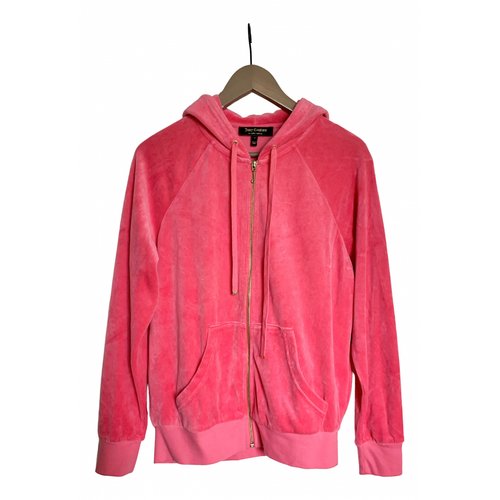 Pre-owned Juicy Couture Velvet Jacket In Pink
