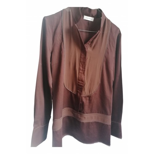 Pre-owned Costume National Tunic In Brown
