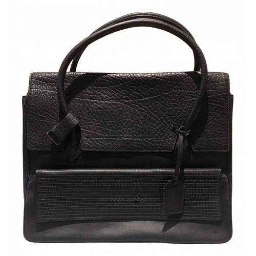 Pre-owned Reed Krakoff Leather Bag In Black