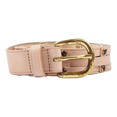 Pre-owned Isabel Marant Leather Belt In Pink
