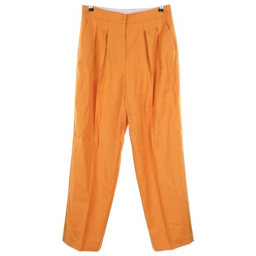 Pre-owned Roksanda Trousers In Orange