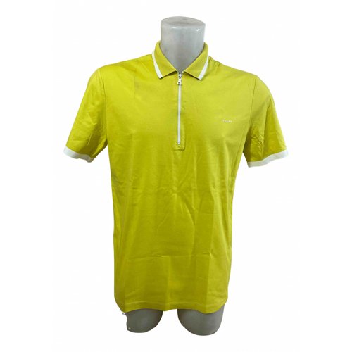 Pre-owned Prada Polo Shirt In Yellow