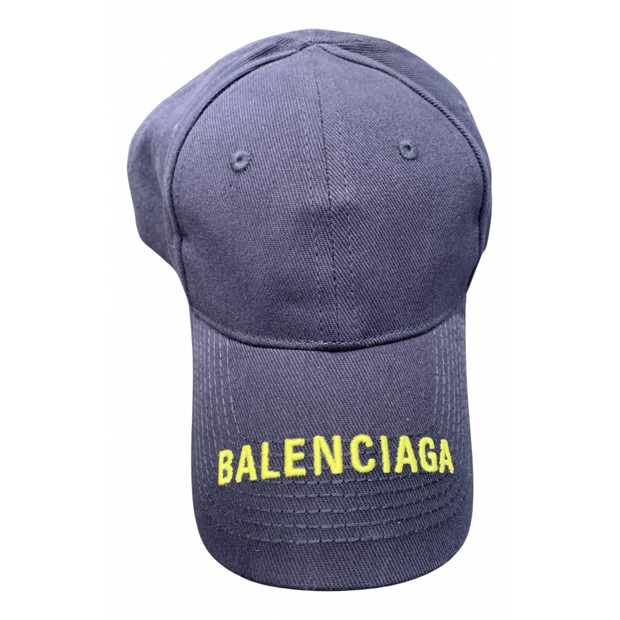 balenciaga hat blue 