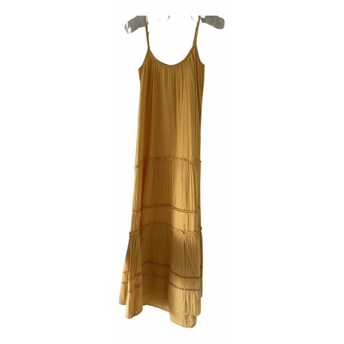Pre-owned Me+em Maxi Dress In Yellow | ModeSens