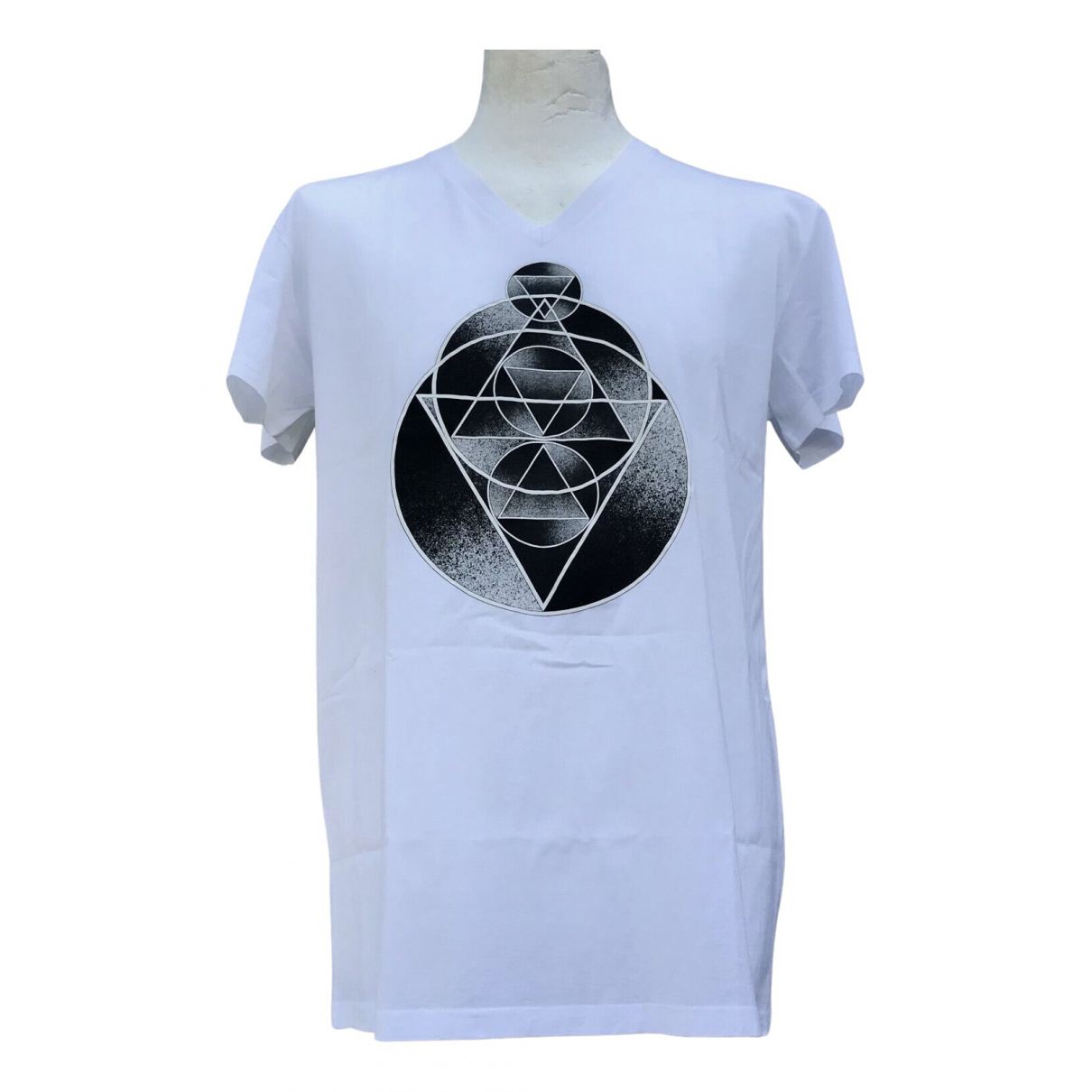 Dior Homme White Cotton T-shirt 