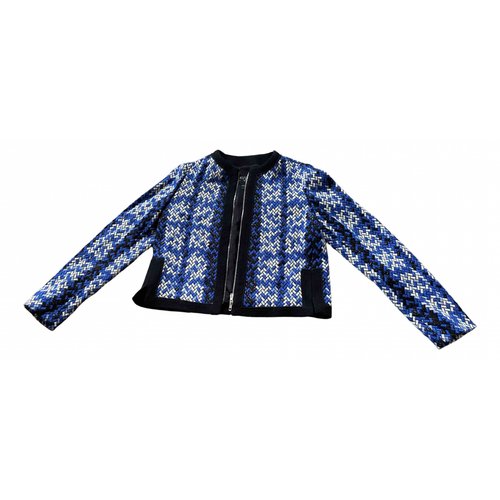 Pre-owned Giambattista Valli Wool Jacket In Blue