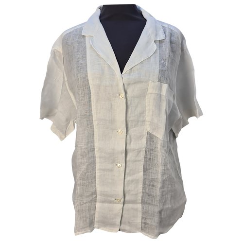 Pre-owned Missoni Linen Shirt In White