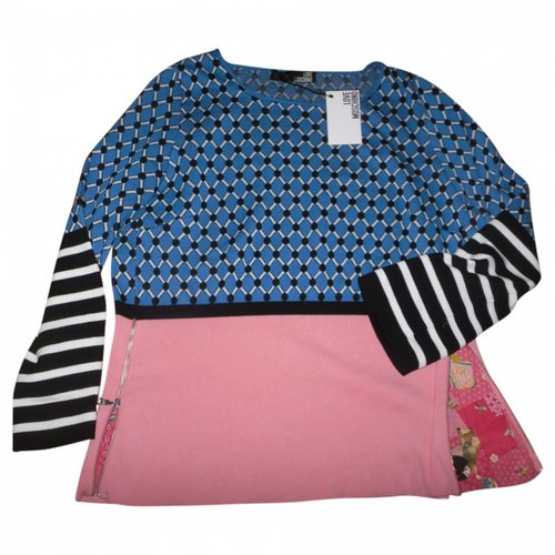 Pre-owned Moschino Love Pink Cotton Knitwear