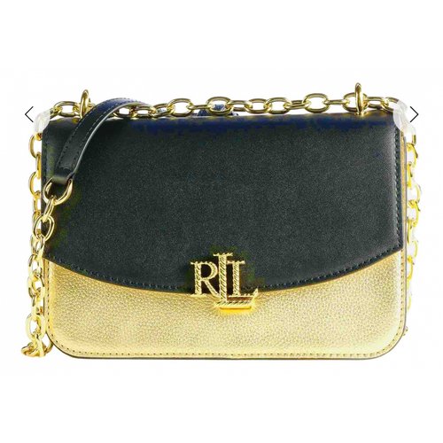 RALPH LAUREN PONY-STYLE CALFSKIN HANDBAG