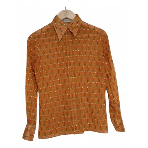 Pre-owned Gucci Shirt In Orange