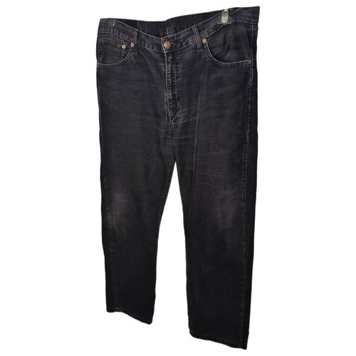 Pre-owned Levi's Black Cotton Jeans