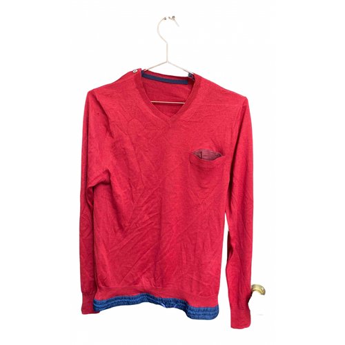 Pre-owned Sacai Wool Knitwear & Sweatshirt In Red