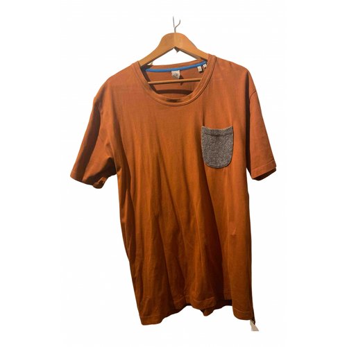 Pre-owned Jack & Jones Orange Cotton T-shirt