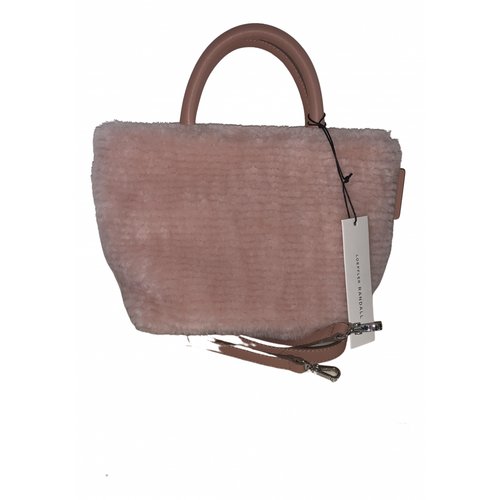 Pre-owned Loeffler Randall Leather Crossbody Bag In Pink