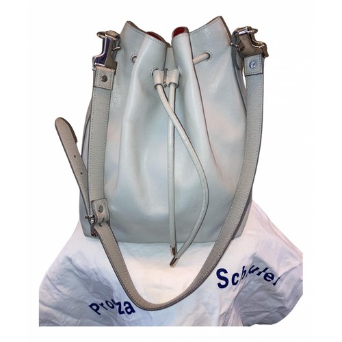 Pre-owned Proenza Schouler Leather Handbag In Grey