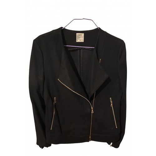 Pre-owned L Agence Wool Jacket In Black