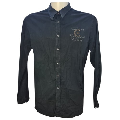 Pre-owned Cerruti 1881 Shirt In Black