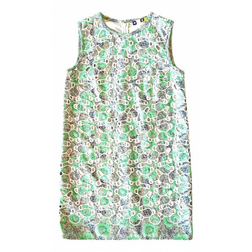 Pre-owned Msgm Dress In Green