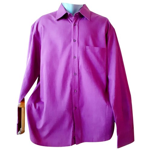 Pre-owned Roccobarocco Shirt In Purple