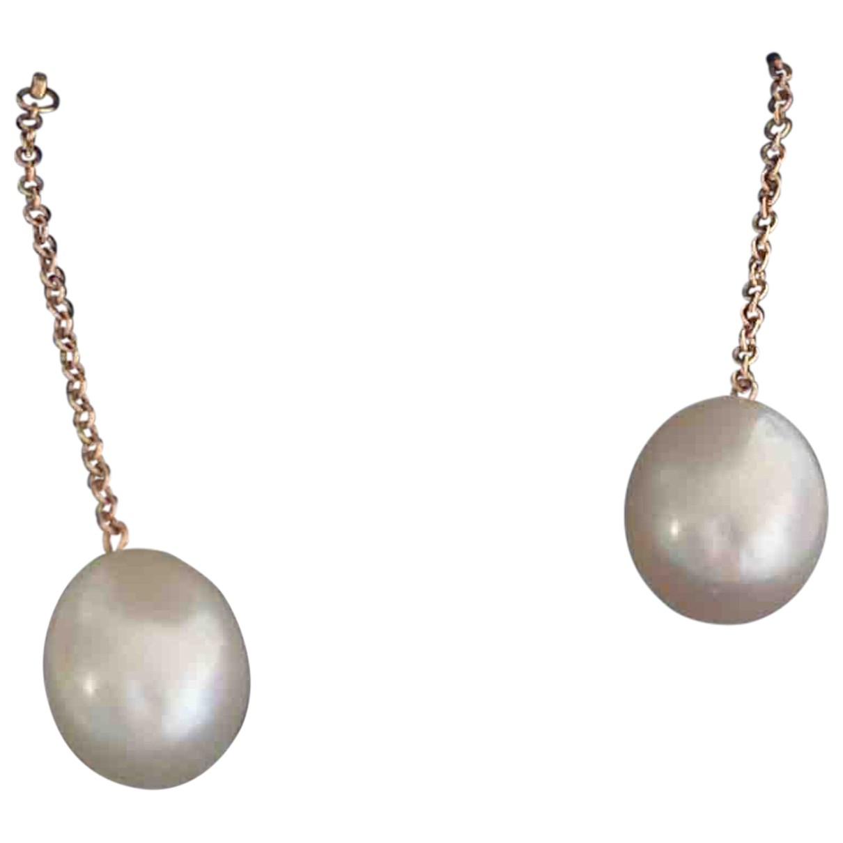 Co Elsa Peretti Pearls Earrings 