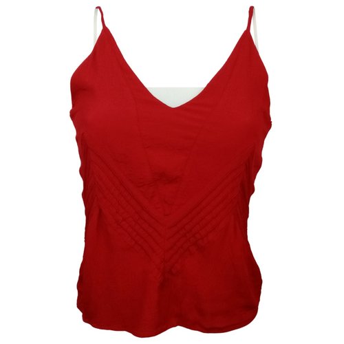 Pre-owned Anine Bing Camisole In Red