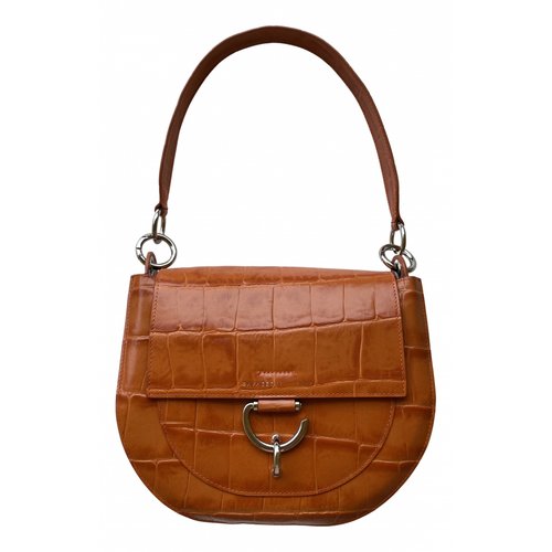 Pre-owned Gavazzeni Leather Handbag In Orange
