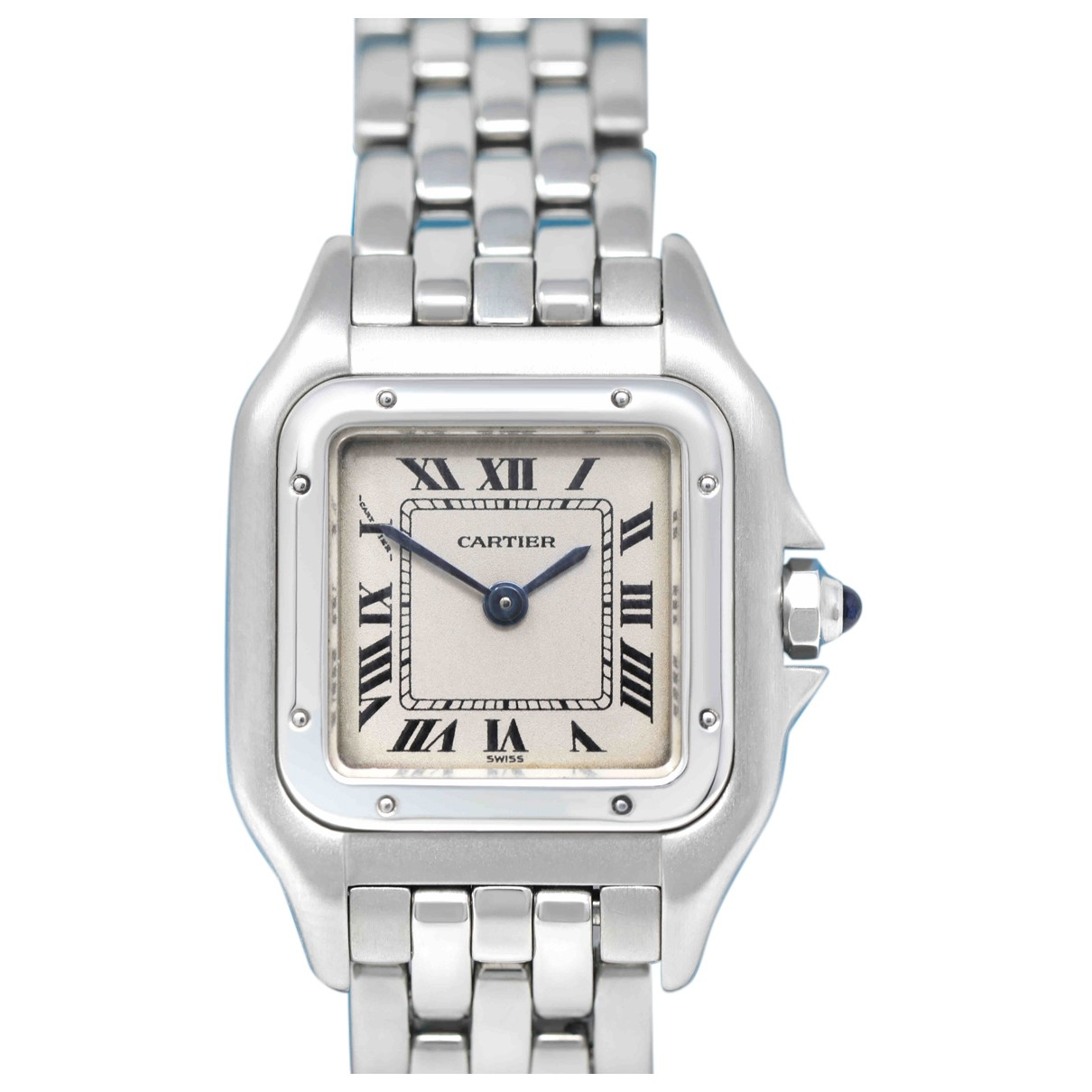Pre-owned Cartier Panthã¨re Watch In 