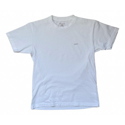 Pre-owned Obey T-shirt In White