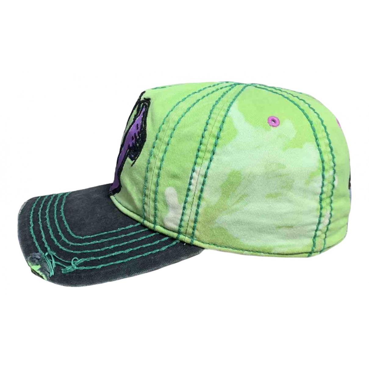 Pre-owned True Religion Hat In Green 