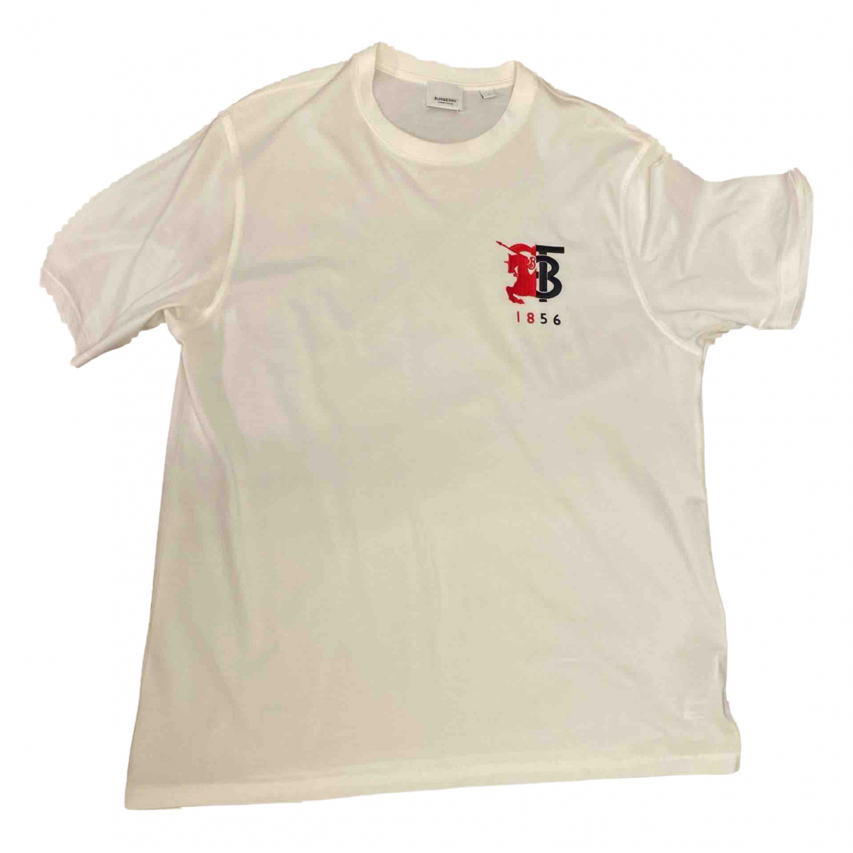 Pre-owned Burberry T-shirt In White 