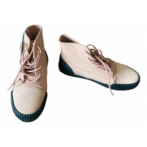 Pre-owned Alexander Wang Lace Ups In Pink