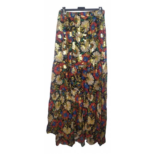 Pre-owned Anjuna Silk Mid-length Dress In Multicolour