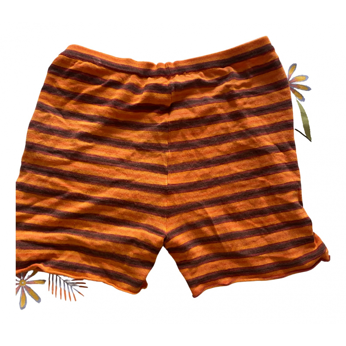 Pre-owned Gimaguas Shorts In Orange 