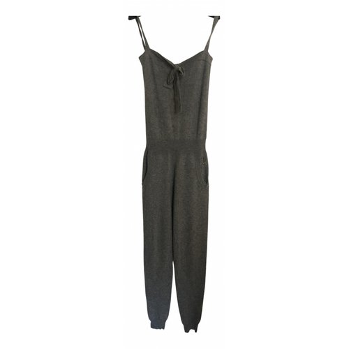 Pre-owned Beayukmui Cashmere Jumpsuit In Grey