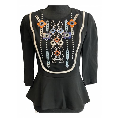 Pre-owned Peter Pilotto Blouse In Black
