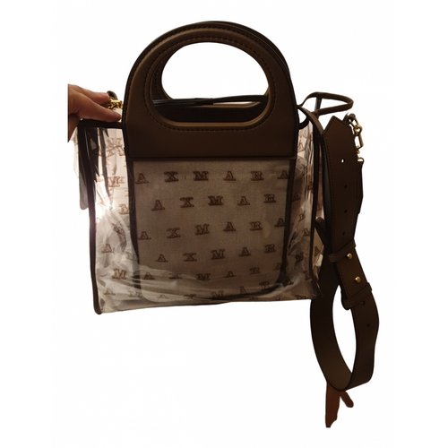 Pre-owned Max Mara Atelier Leather Handbag In Brown