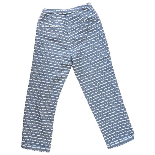 Pre-owned Darling Straight Pants In Blue