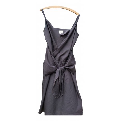 Pre-owned Rue Blanche Mid-length Dress In Brown