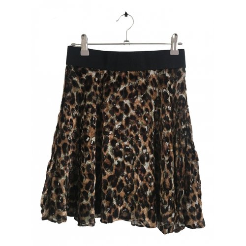 Pre-owned Alice And Olivia Mini Skirt In Brown