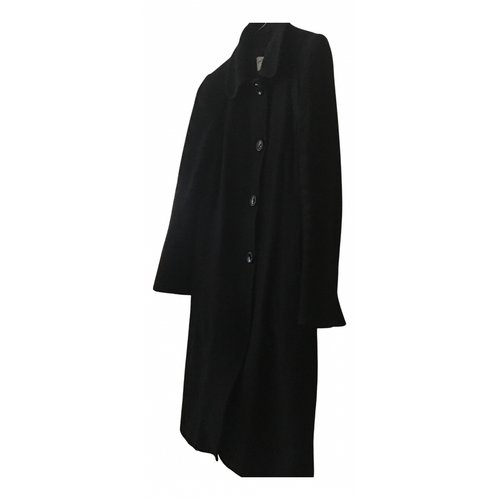 Pre-owned Cinzia Rocca Cashmere Coat In Black